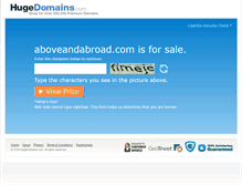 Tablet Screenshot of aboveandabroad.com